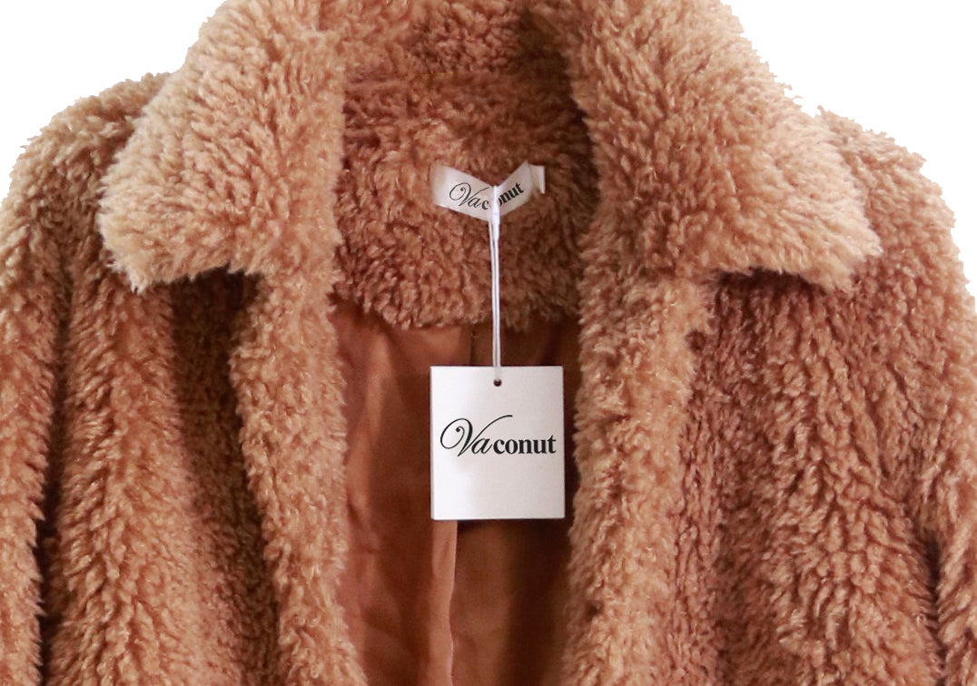 Faux Fur Winter Coat Fuzzy with Pockets